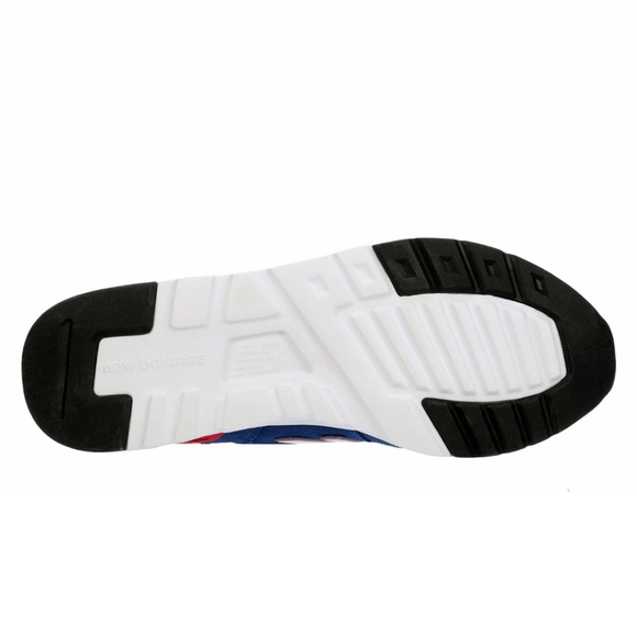 New Balance 997H CORDURA Blue/White-Red Men's Suede Athletic Running Shoes - Picture 7 of 7